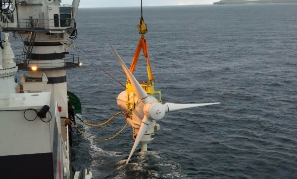 MeyGen tidal turbine Pentland Firth Scotland