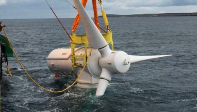 MeyGen tidal turbines Pentland Firth Scotland