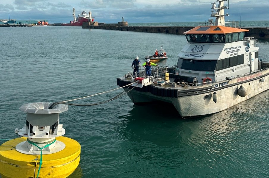Oasis Marine hydrogen buoy Scotland floating offshore wind