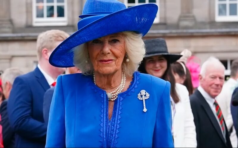 The Subtle Symbolism Behind Queen Camilla’s Brooch at Scotland’s Holyroodhouse Garden Party