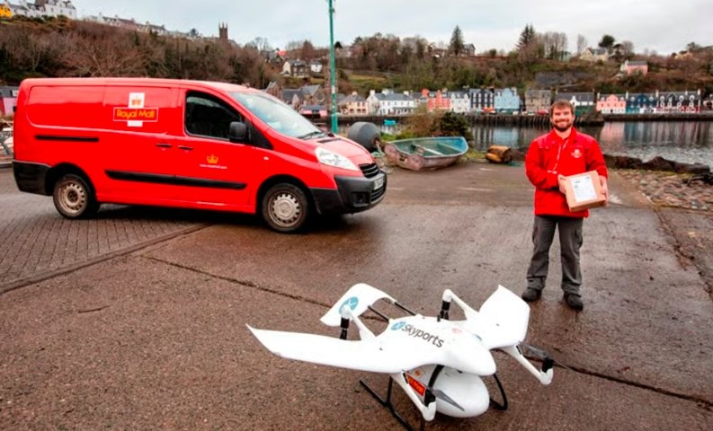 Royal Mail delivery Scotland islands