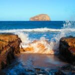 Seacliff East Lothian smallest harbour beach