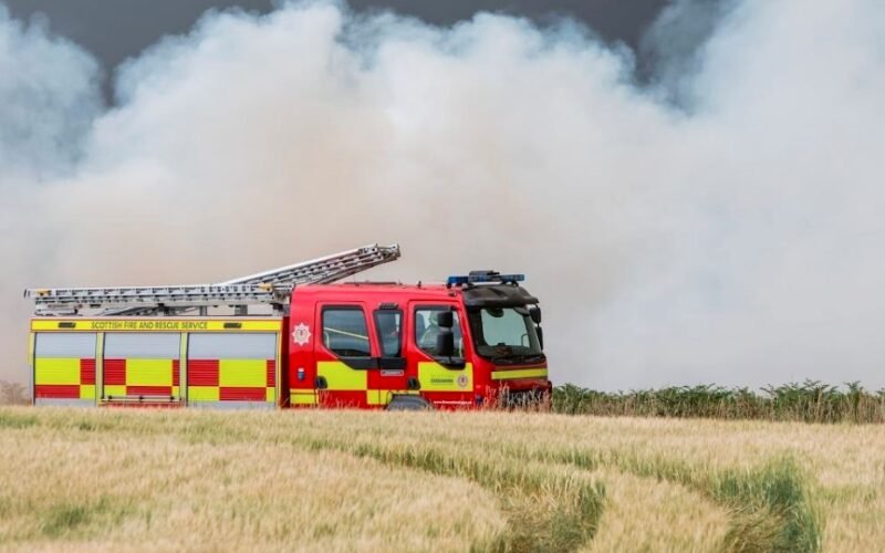 Flood Alert Issued as Wildfire Zones in Scotland Brace for Heavy Rain