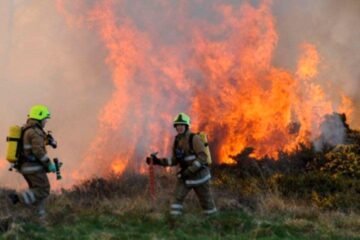 Scottish Wildfires Burn for Third Day as Risk to Life Intensifies