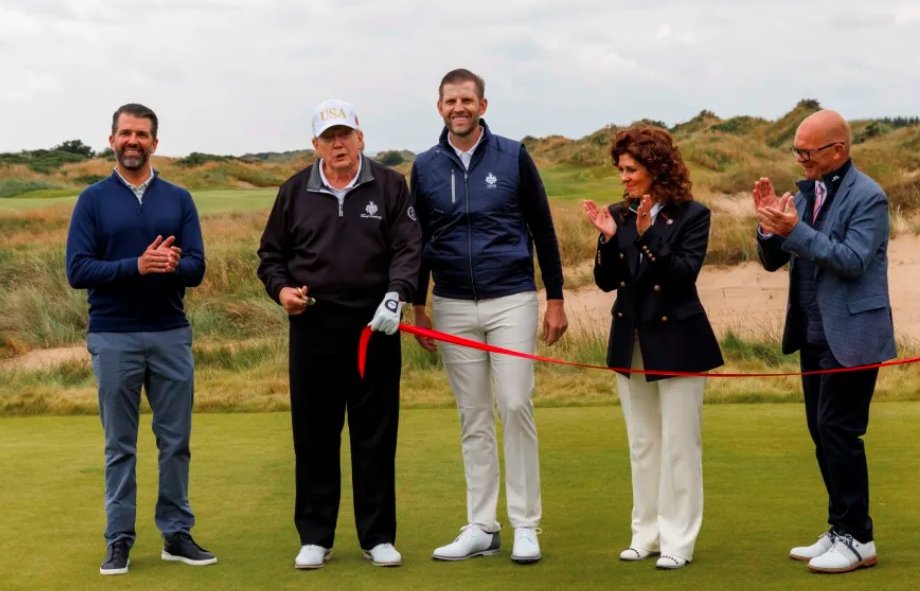 trump international golf links aberdeen european tour 2025