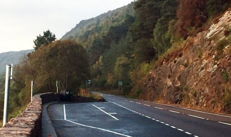 A82 Grotaig rock slope stabilisation BEAR Scotland