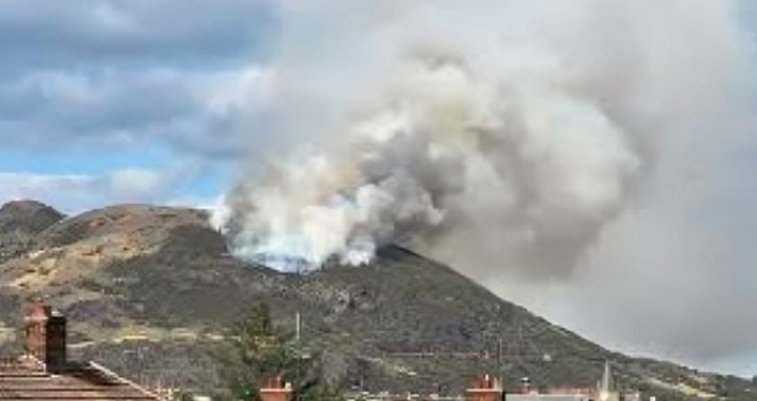 Arthur's Seat wildfire Edinburgh August 2025