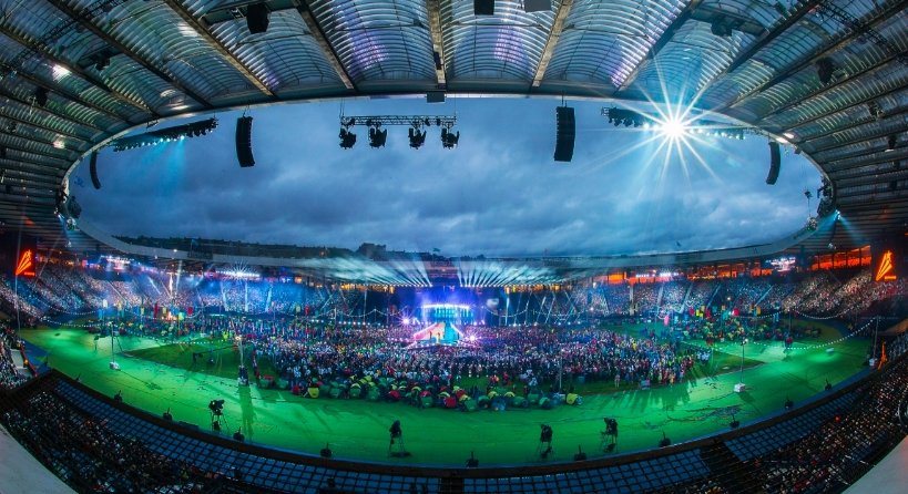 Glasgow Commonwealth Games stadium