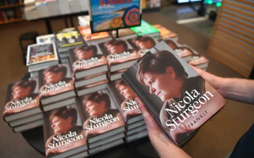 Nicola Sturgeon memoir Frankly,