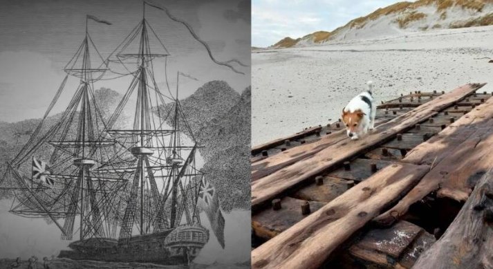 Scottish Schoolboy’s Beach Run Leads to Discovery of 275-Year-Old Royal Navy Shipwreck