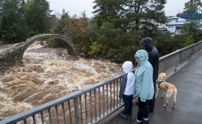 flooding in Scotland
