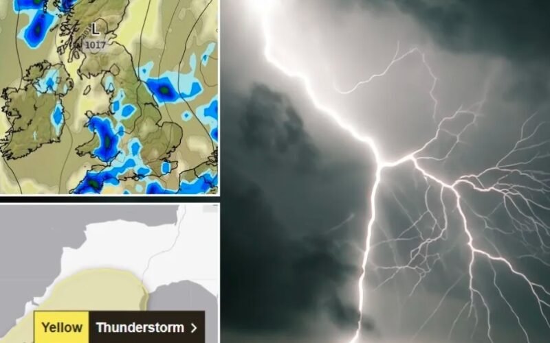 Scotland Braces for Violent Thunderstorms and Flash Flooding as Heatwave Peaks