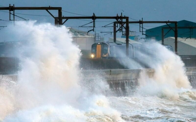 Storm Floris Batters Scotland With 90mph Winds as Travel Grinds to a Halt