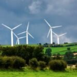 wind farm landscape