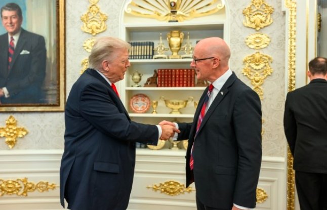 John Swinney Donald Trump meeting