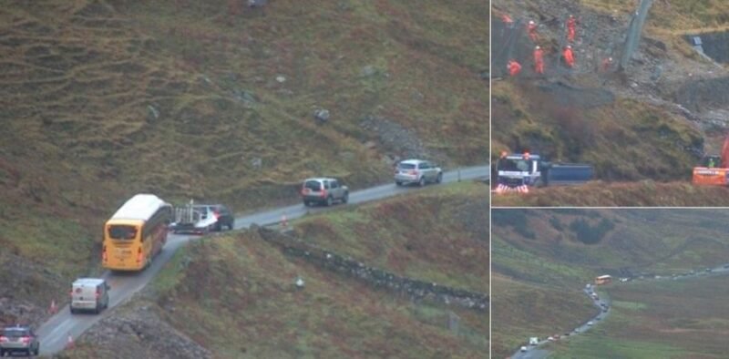 A83 Reopens After Boulder Fix at Rest and Be Thankful