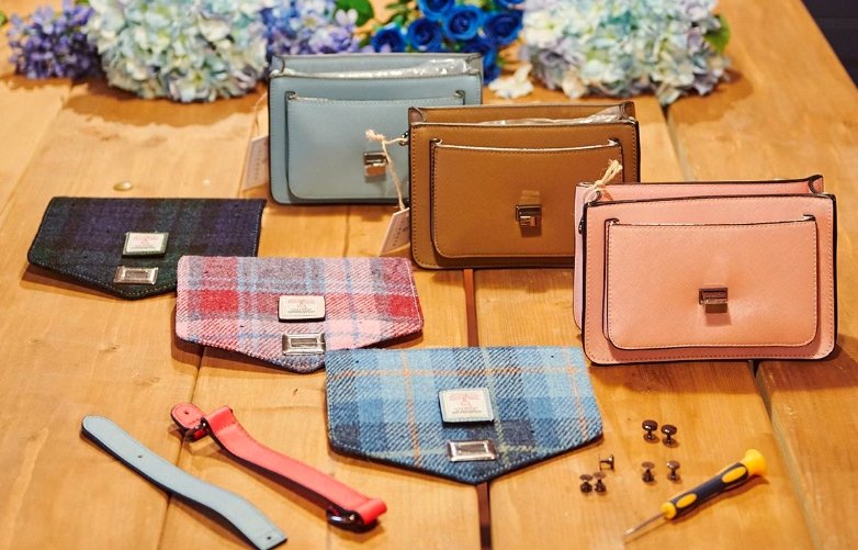 Harris Tweed handbag Islander