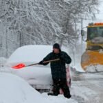 Powerful Snow Storm Hits Scotland November