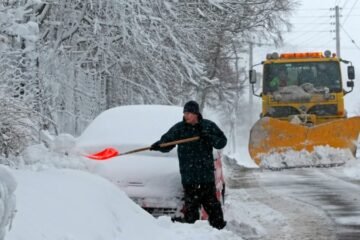 Powerful Snow Storm Hits Scotland November