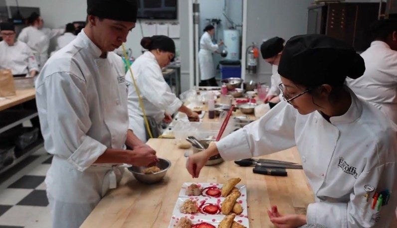 Scottish chefs Escoffier Boulder training