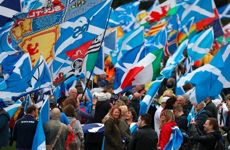 Scottish independence rally