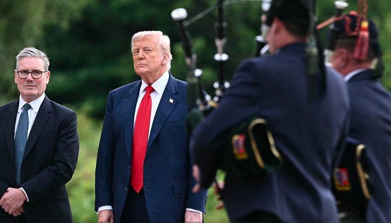 Trump Vance Scotland visits