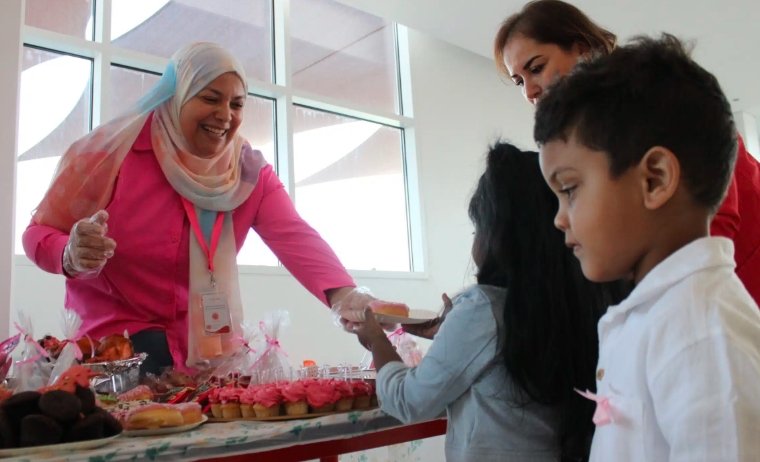 charity cake sale event