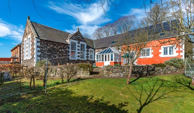 rural Scottish school building