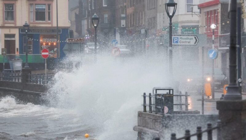Storm Amy Triggers Amber Warnings Across UK