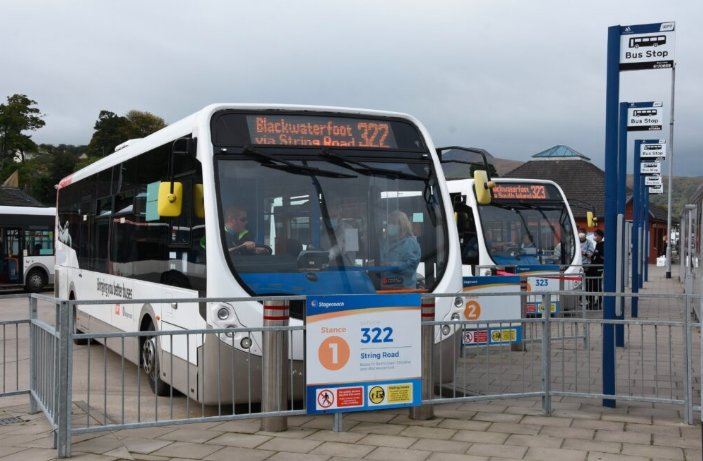 young people bus Scotland