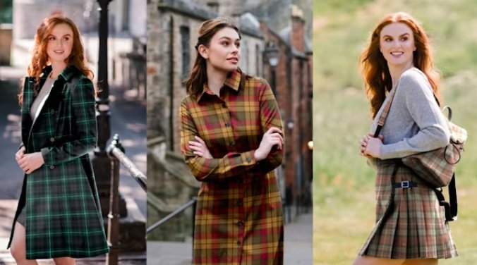 Edinburgh tartan fashion