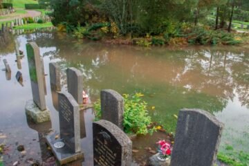 Rain Garden Cuts Flood Risk at Forres Cemetery