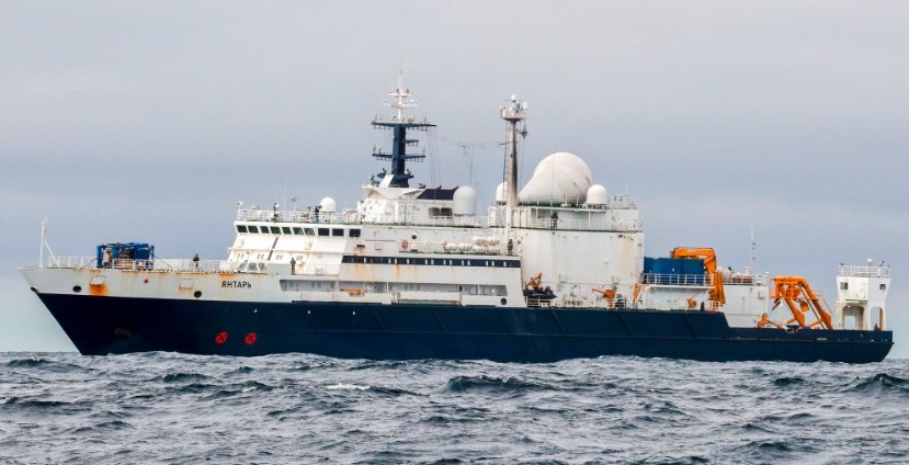 Russian spy ship Yantar
