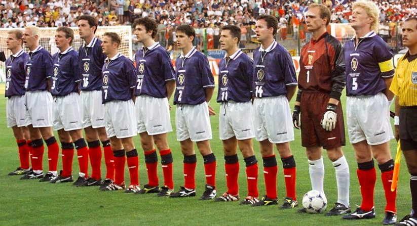 Scotland 1998 World Cup team