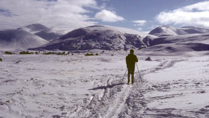 Scotland winter snow landscape
