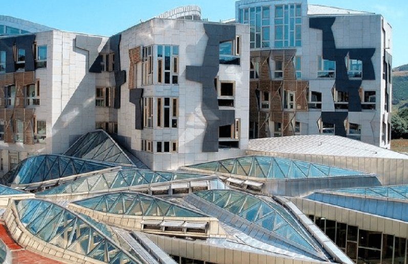 Scottish parliament building