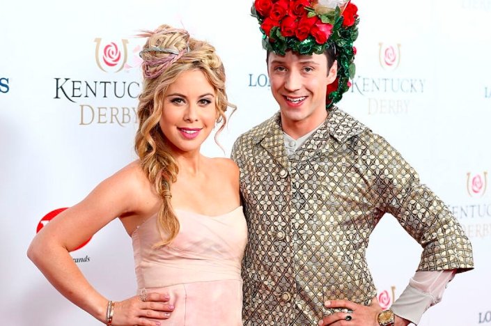 Tara Lipinski Johnny Weir Scotland travel