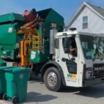 waste management truck