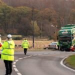 A96 Crash Shuts Down Road Near Inverness Airport