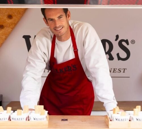 Andy Murray Boosts Walker’s Shortbread Christmas in UK Airports