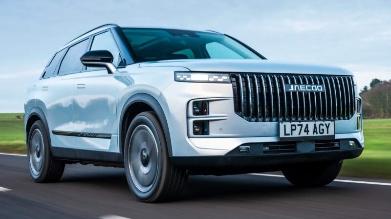 Jaecoo J7 Wins Scotland Family Car Award 2025