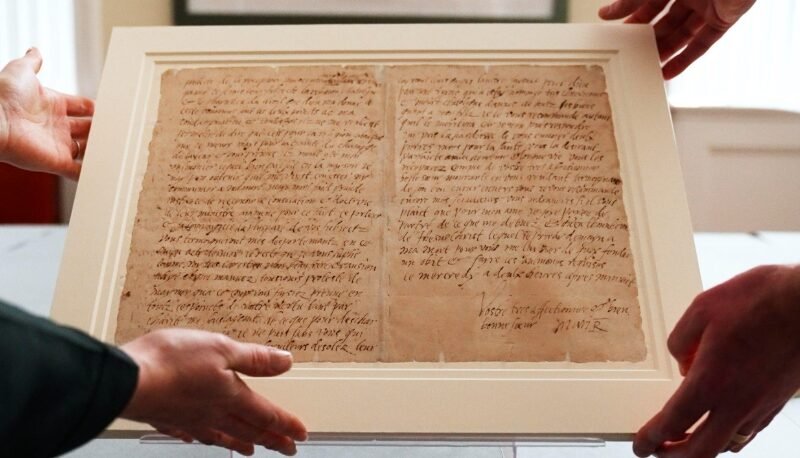 Mary Queen of Scots Last Letter Set for Rare Display