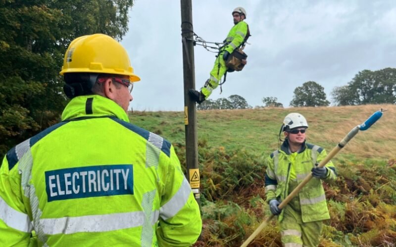Scotland Power Restored After Strong Winds