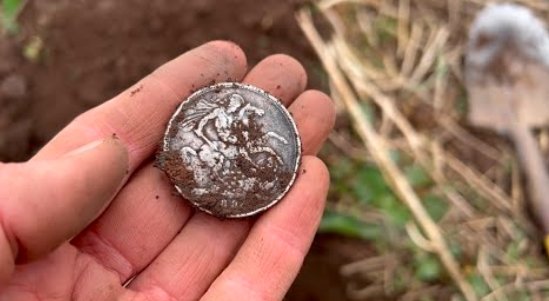 Metal Detectorist Finds Scotland’s Oldest Coin