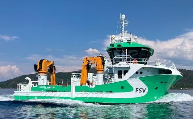 Scotland’s New Hybrid Vessel Powers Fish Farms