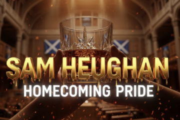 Sam Heughan Steals Show as South Scotland Celebrates Big Wins
