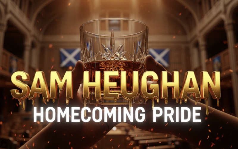 Sam Heughan Steals Show as South Scotland Celebrates Big Wins