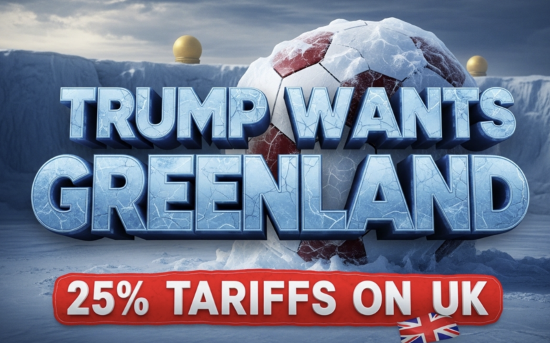 Trump Threatens Massive Tariffs on UK and Europe Over Greenland Purchase