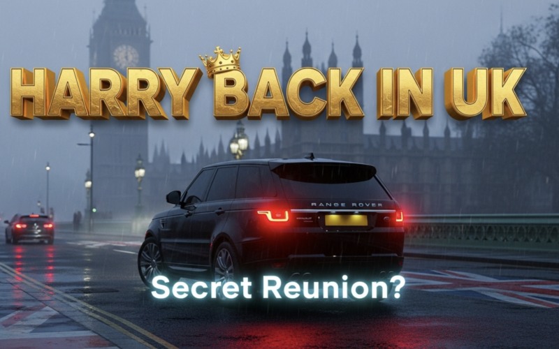 Prince Harry Slips Back into UK Early – Is a Secret Reunion Coming?