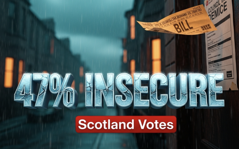 Nearly Half of Scots Feel Economically Insecure as Holyrood Election Looms